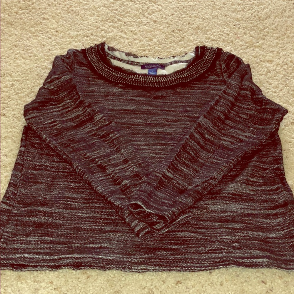 Bandolino black and white sweater!